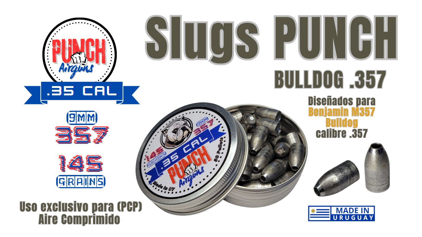 Bulldog PCP 9mm 357 145gr - Image 2